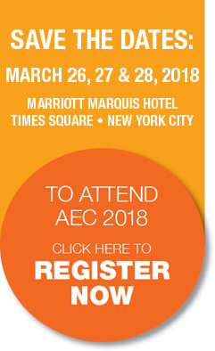 AEC 2018 Save the dates March 26-28