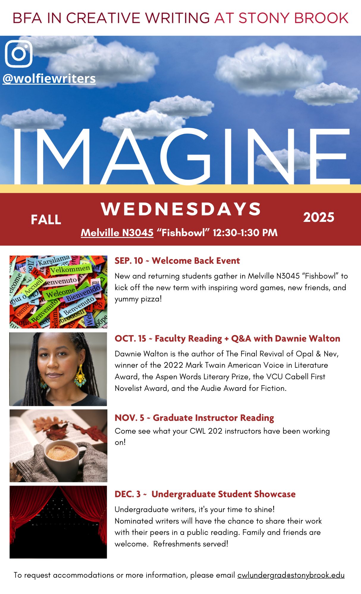 Fall 2025 IMAGINE Events