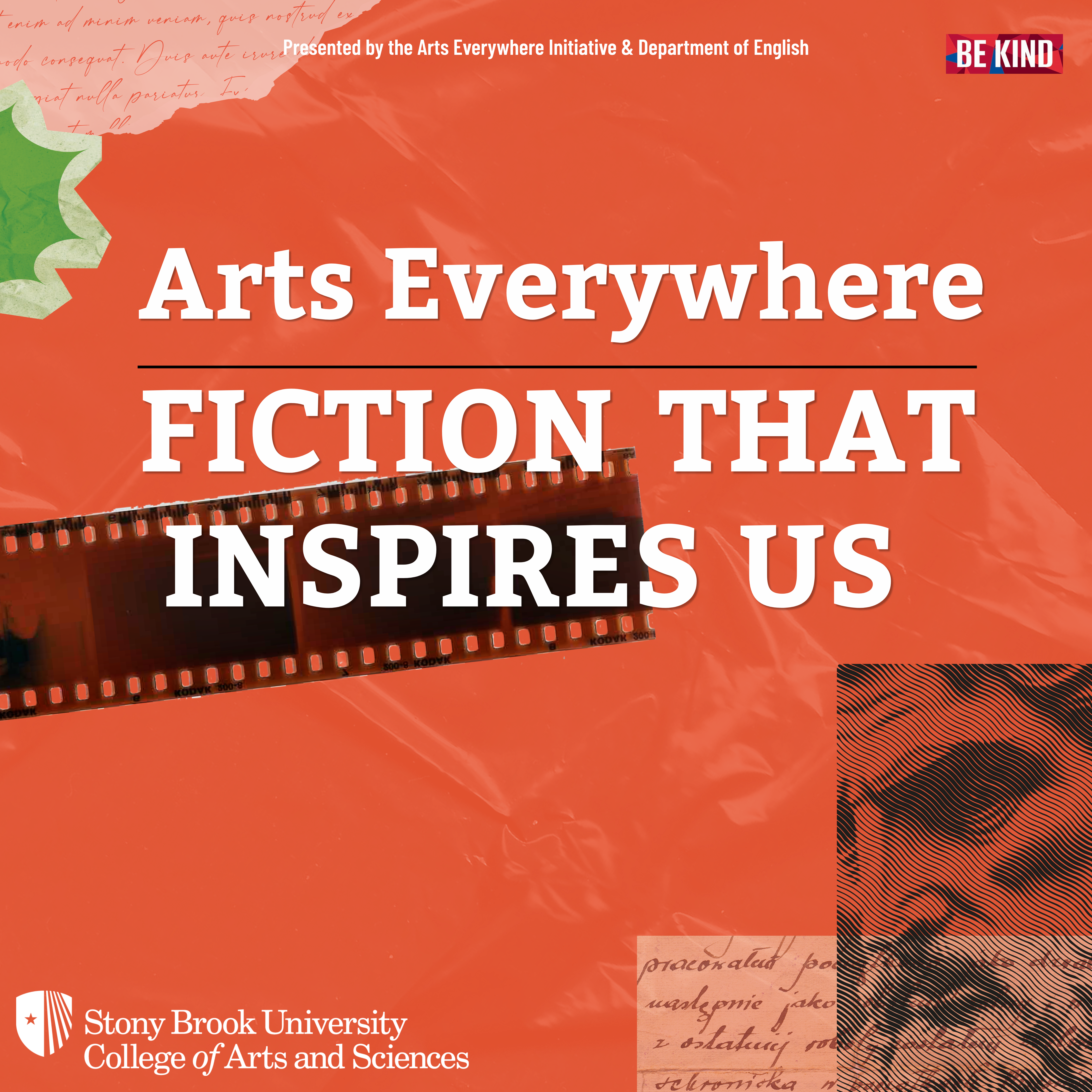 RSVP for the Arts Everywhere Exhibit: Fiction That Inspires Us
