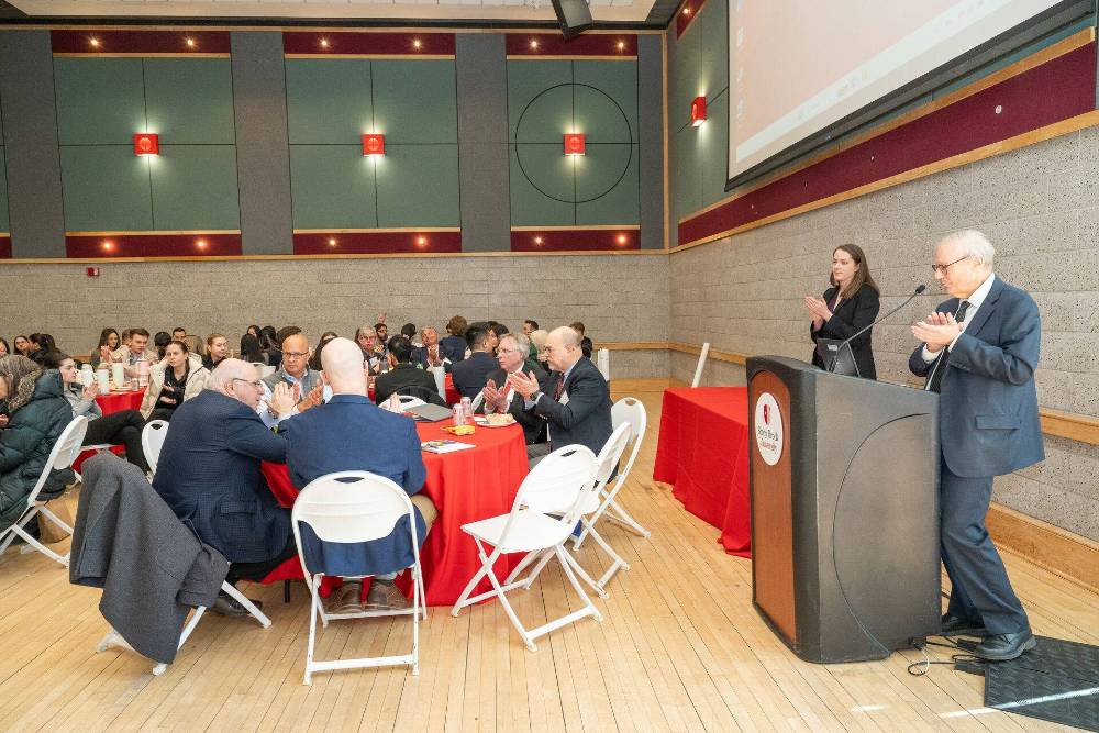 Student Activity Center Ballroom B Reception and Speaker