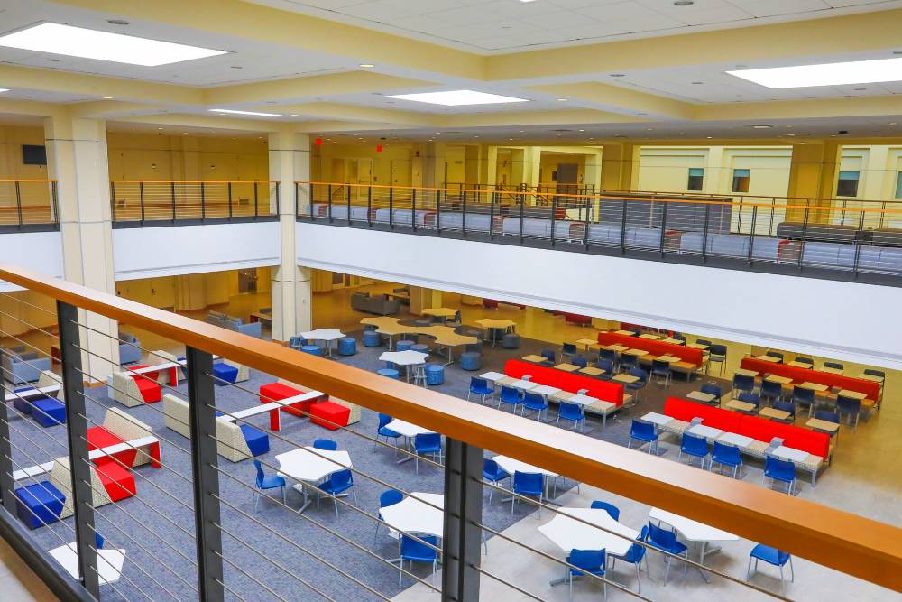 Student Union Ballroom View from Balcony