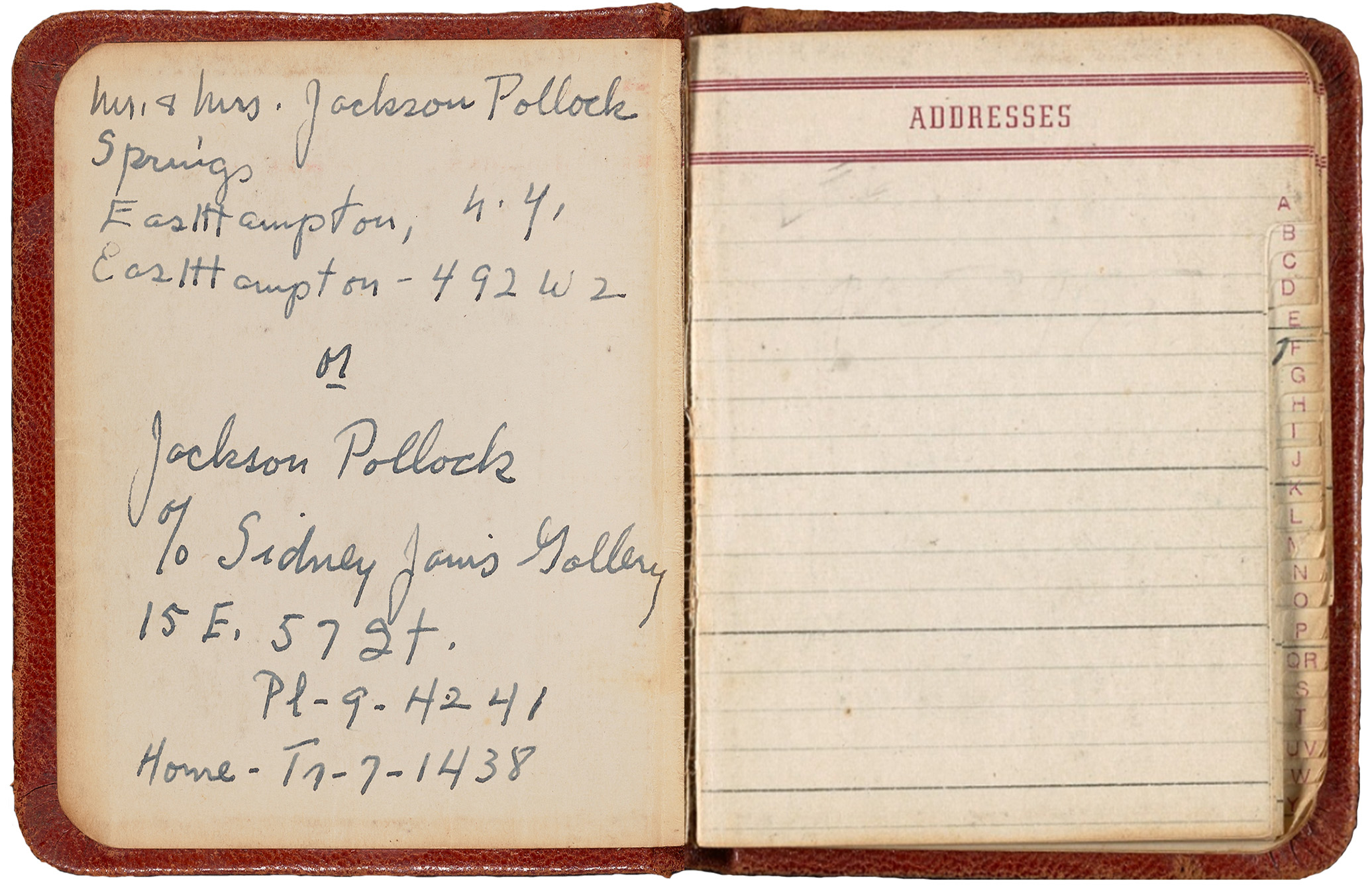 Address book