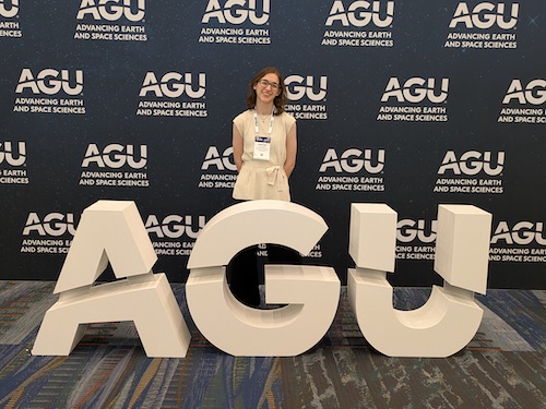 Norberg at AGU meeting