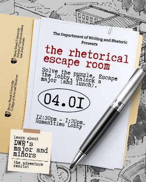 DWR Escape Room poster